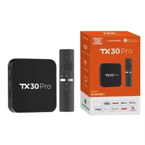TX 30 PRO ANDROID TV BOX 16 GB RAM 256 GB ROM VOICE REMOTE